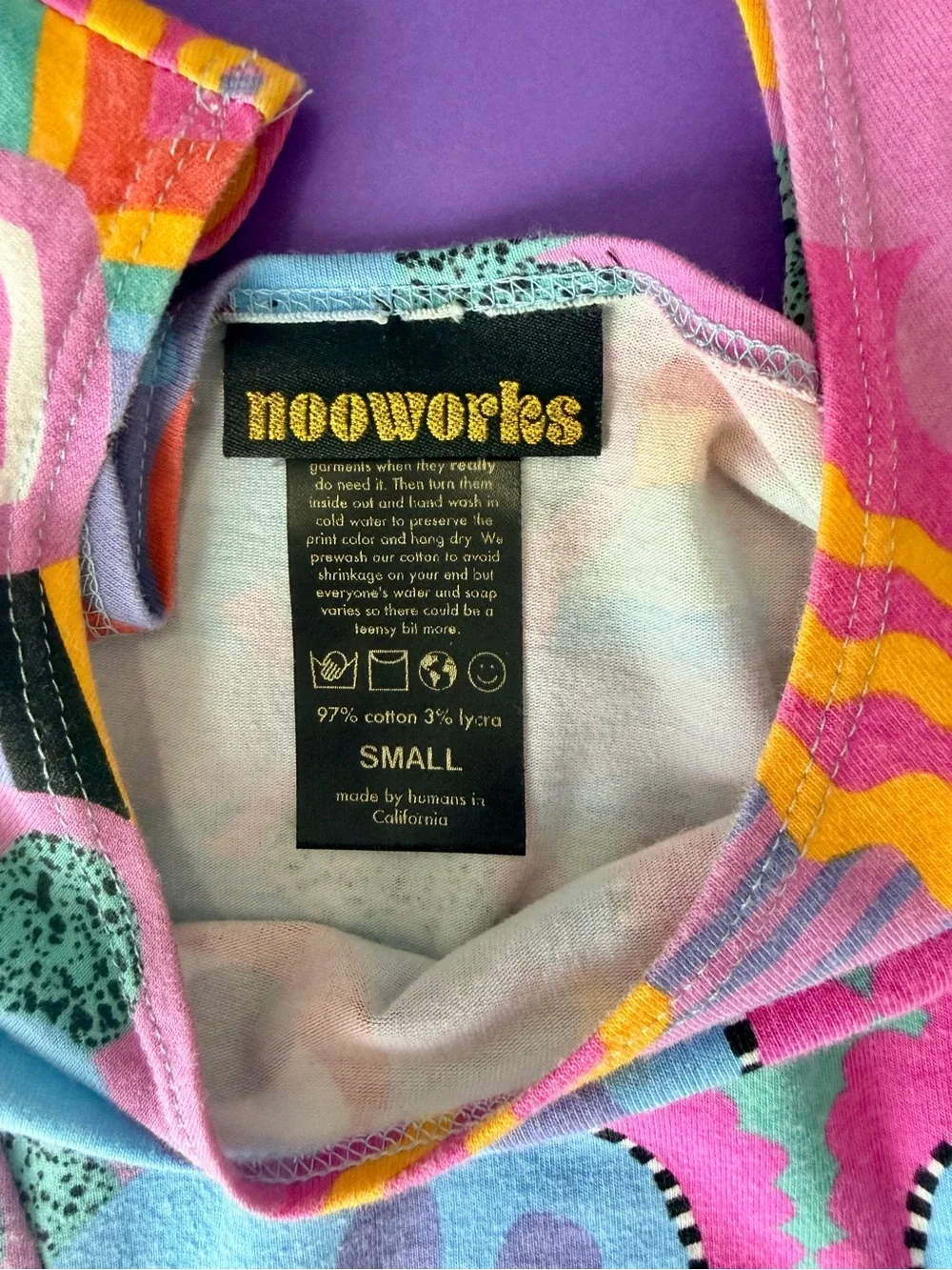 Nooworks Mucci Cha Cha Dress Multicolor - Small - Picture 5 of 6